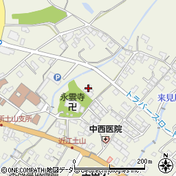 滋賀県甲賀市土山町北土山1814-1周辺の地図