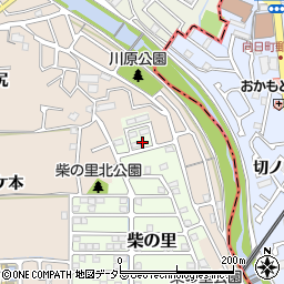 京都府長岡京市柴の里10-194周辺の地図