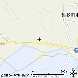 岡山県新見市哲多町本郷965周辺の地図