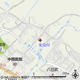 滋賀県甲賀市土山町北土山1412周辺の地図