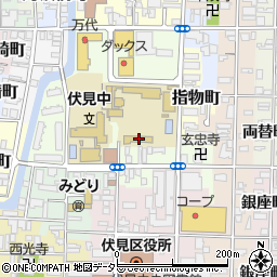 京都府京都市伏見区下板橋町610周辺の地図