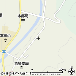 岡山県新見市哲多町本郷191周辺の地図
