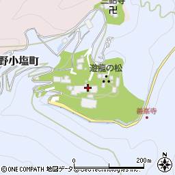 善峯寺周辺の地図