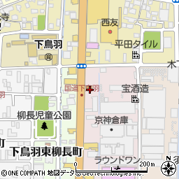 丸亀製麺 京都伏見店周辺の地図