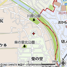 京都府長岡京市柴の里10-186周辺の地図