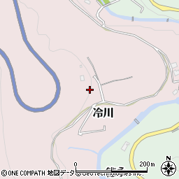 静岡県伊豆市冷川237-7周辺の地図