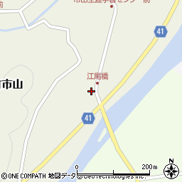 播磨屋林業株式会社　桜江営業所周辺の地図