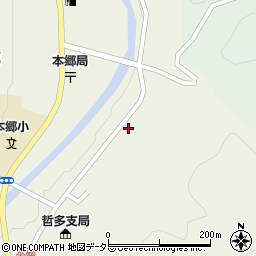 岡山県新見市哲多町本郷190周辺の地図