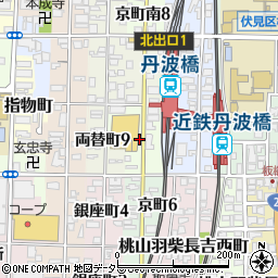 京都府京都市伏見区京町南周辺の地図