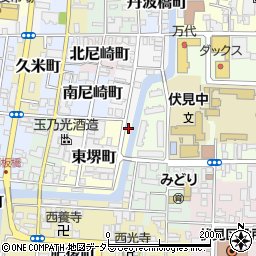 京都府京都市伏見区東堺町481周辺の地図