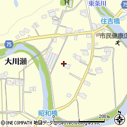兵庫県三田市大川瀬230周辺の地図