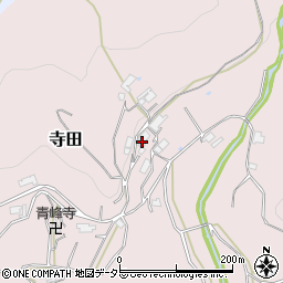 大阪府豊能郡豊能町寺田1周辺の地図