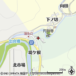 愛知県岡崎市切越町堤ケ根周辺の地図