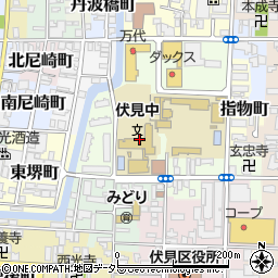 京都府京都市伏見区下板橋町97周辺の地図
