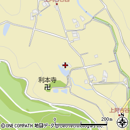 兵庫県川辺郡猪名川町上阿古谷346周辺の地図