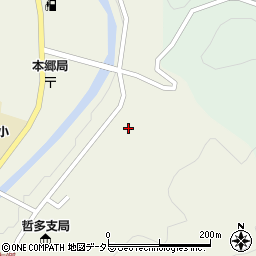 岡山県新見市哲多町本郷169周辺の地図