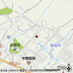 滋賀県甲賀市土山町北土山1422周辺の地図