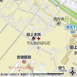 田上市民センター周辺の地図