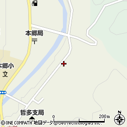 岡山県新見市哲多町本郷189周辺の地図