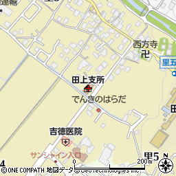 田上市民センター周辺の地図