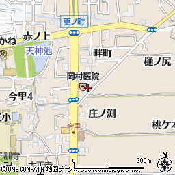 京都府長岡京市今里畔町24周辺の地図