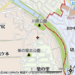 京都府長岡京市柴の里10-179周辺の地図