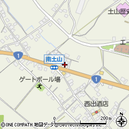 滋賀県甲賀市土山町北土山2201周辺の地図