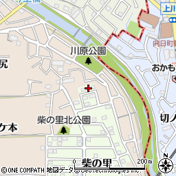 京都府長岡京市柴の里10-182周辺の地図