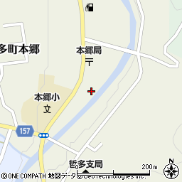 岡山県新見市哲多町本郷659周辺の地図