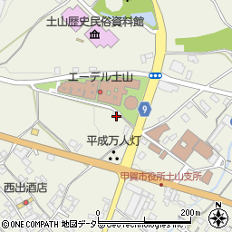 滋賀県甲賀市土山町北土山2059周辺の地図