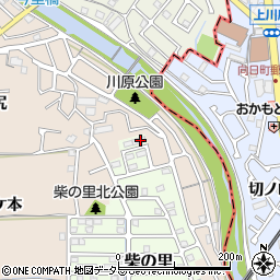 京都府長岡京市柴の里10-199周辺の地図