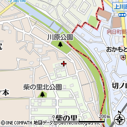 京都府長岡京市柴の里10-198周辺の地図