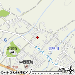 滋賀県甲賀市土山町北土山1420周辺の地図