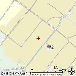 滋賀県大津市里2丁目4周辺の地図