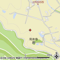 兵庫県川辺郡猪名川町上阿古谷西ヶ平周辺の地図