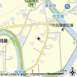 兵庫県三田市大川瀬222周辺の地図