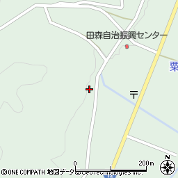 広島県庄原市東城町粟田1652周辺の地図