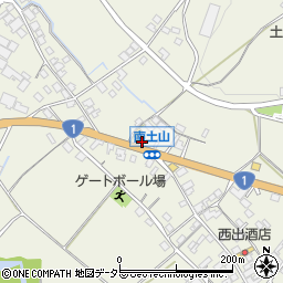 滋賀県甲賀市土山町北土山2197周辺の地図