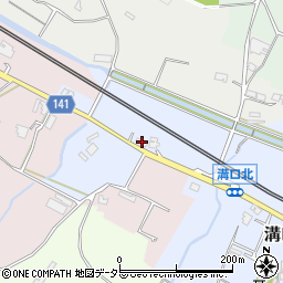 兵庫県三田市溝口601周辺の地図