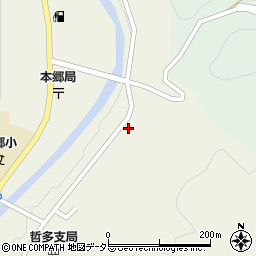 岡山県新見市哲多町本郷188周辺の地図