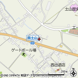 滋賀県甲賀市土山町北土山2200周辺の地図