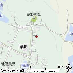 兵庫県加西市北条町栗田485周辺の地図