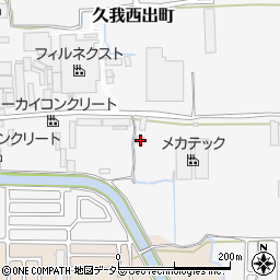 京都府京都市伏見区久我西出町9周辺の地図