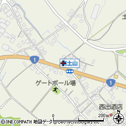 滋賀県甲賀市土山町北土山2197-1周辺の地図