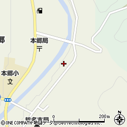 岡山県新見市哲多町本郷596周辺の地図