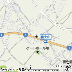 滋賀県甲賀市土山町北土山2412周辺の地図