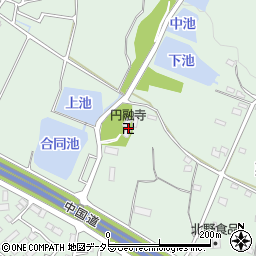 兵庫県加西市北条町栗田338周辺の地図