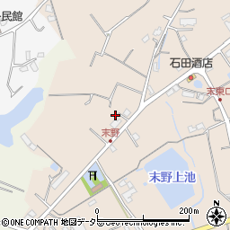 兵庫県三田市末2028周辺の地図