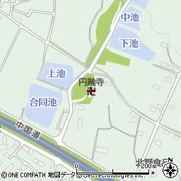 円融寺周辺の地図