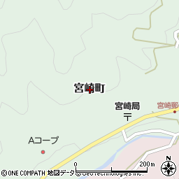 愛知県岡崎市宮崎町周辺の地図